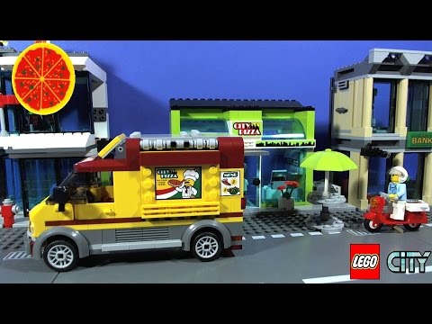 LEGO CITY Pizza Van 60150 - YouTube