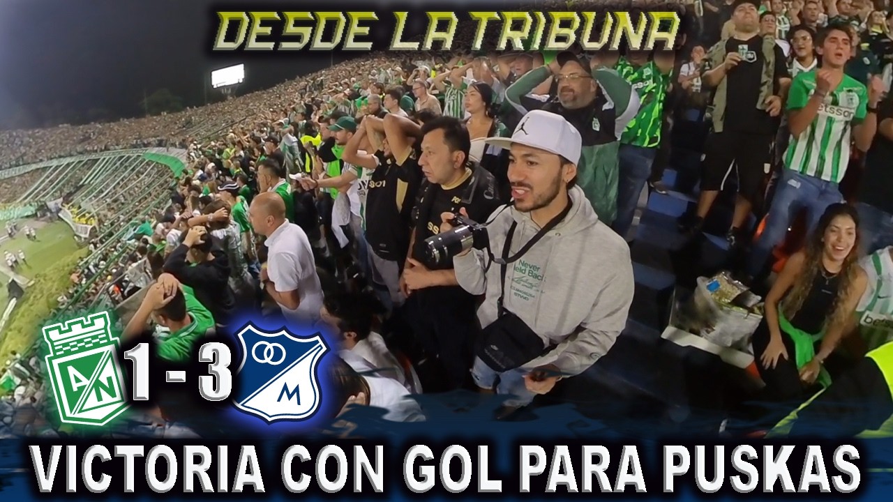 ELIMINACIÓN PARA LA HISTORIA DESDE LA TRIBUNA NACIONAL vs MILLONARIOS (1-3) Copa Sudamericana 2026
