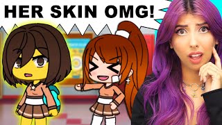 My Skin Color Changes With My Emotion (Gacha Life Mini Movie Reaction)