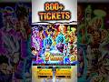 HOW MANY LF's I CAN GET FROM THESE ANNIVERSARY TICKETS?? (Dragon Ball Legends) #shorts