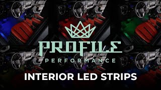 2021 GMC Sierra Profile Pixel Interior RGB Lighting Kit Installation | Profile Performance