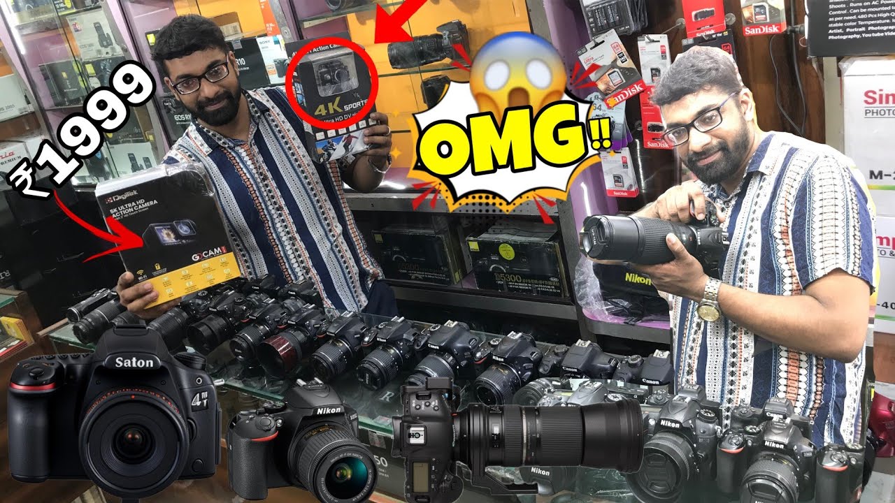 DSLR Camera in Kolkata camera market second hand DSLR camera starting ₹8000\- 