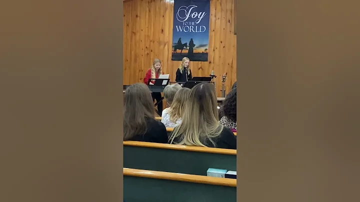 Laney Welch sings Mary Did You Know