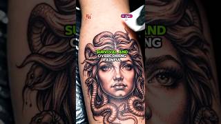 The Hidden Meaning Behind the Medusa Tattoo 😳#shorts The Hidden Meaning Behind the Medusa Tattoo 😳#shorts