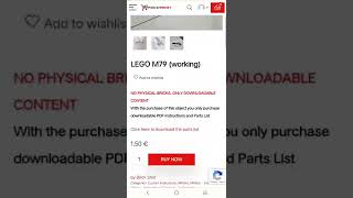 LEGO M79 instructions for sale (mocsmarket) read desc