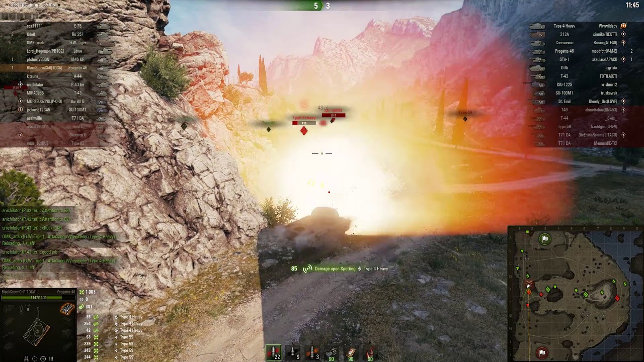 fire effect for video Progetto 46 | 3 Kills | 3100 dmg