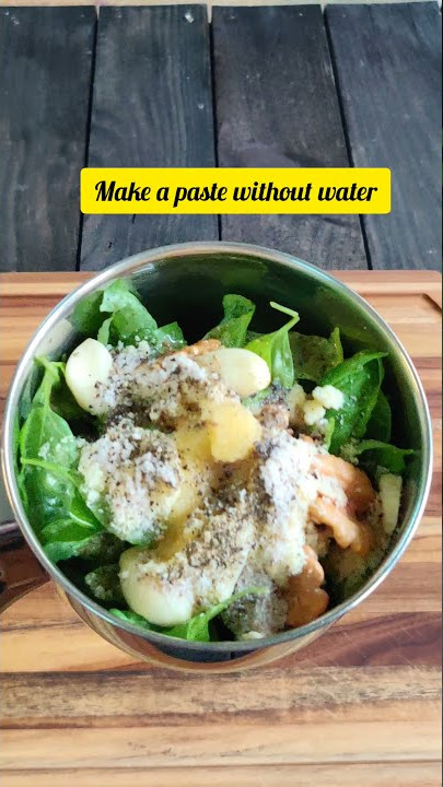 Basil Pesto Recipe | Italian Basil Pesto Recipe | How to make Pesto Sauce | How to make Pizza Sauce|