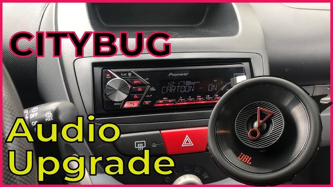 Android Auto/Apple Carplay Radio Install Peugeot 107, Toyota Aygo, Citroen  C1 - Youtube