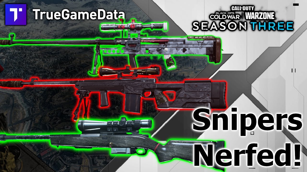 WARZONE] Some Snipers Nerfed! Updated Best Snipers and Builds 