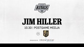Head Coach Jim Hiller | 10.30 LA Kings beat the Vegas Golden Knights