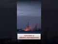 🔥 Щось ясно палає після вибухів у Криму. Чекаємо на офіційне підтвердження