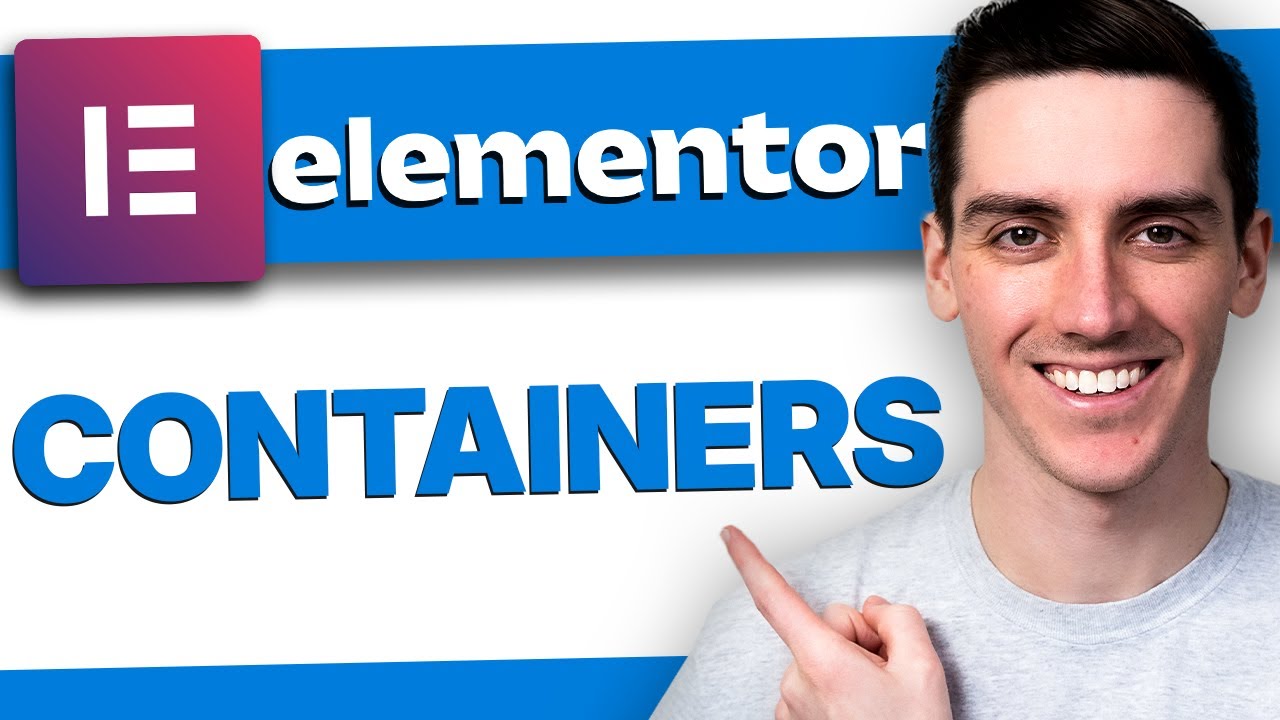 How to Use Containers in Elementor (Step-by-Step 2025) - YouTube