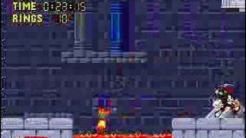 tool assisted speedrun of Sonic 1 Megamix with shadow part 2