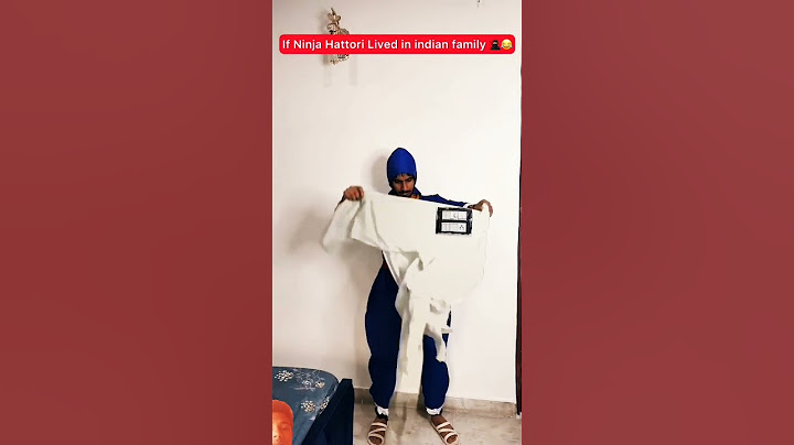 If Ninja Hattori Lived in Indian family...