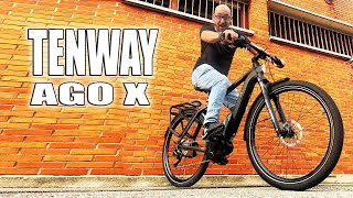 le meilleur vélo électrique que j'ai essayé cette année ! LE TENWAY AGO X ! finition top moumoute !