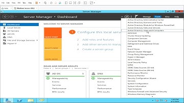 Lab 14- Creating and Managing Active Directory Users and Computers