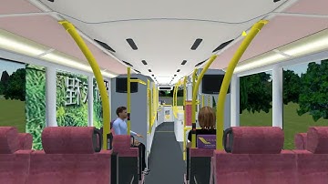 driving with steering wheel in proton bus simulator