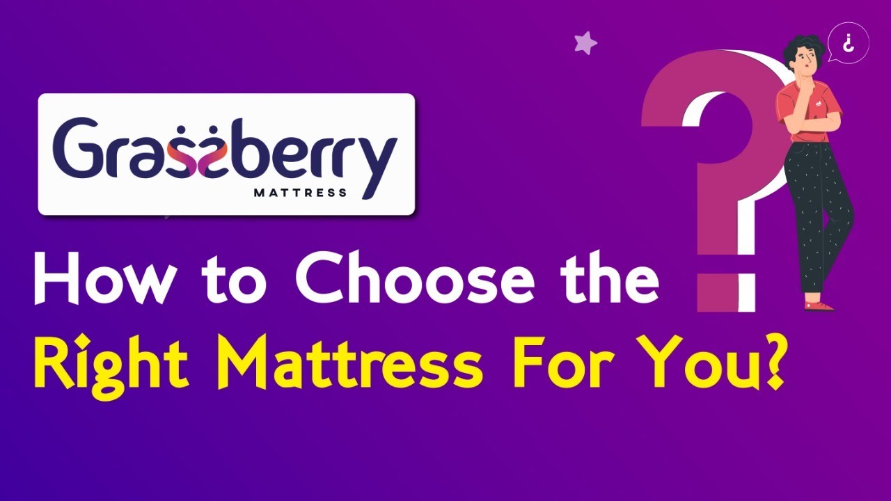 How to Choose The Right Mattress For You in Tamil 2021 by Grassberry