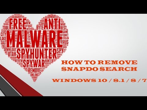 How To Remove Search.Snapdo.Com (Chrome, Firefox, IE) Easily [Toolbar Virus Removal Guide]