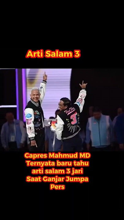 Ternyata ini Arti Salam 3 Jari #shorts #salam4jari #ganjar #mahfudmd #ngakak #lucu #viral #trending
