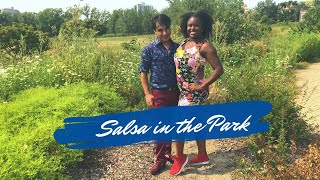 Salsa in the Park with Denita and Oscar