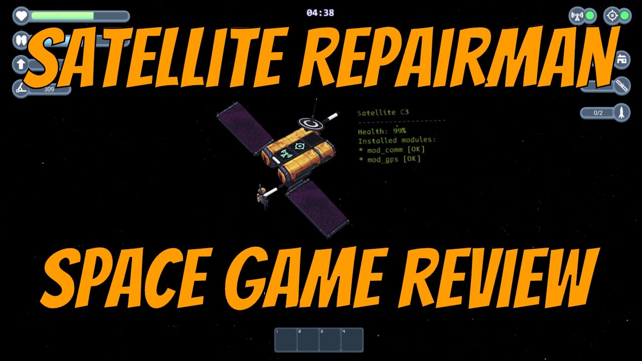 Satellite Repairman REVIEW - March 2017 [SPACE GAMES]