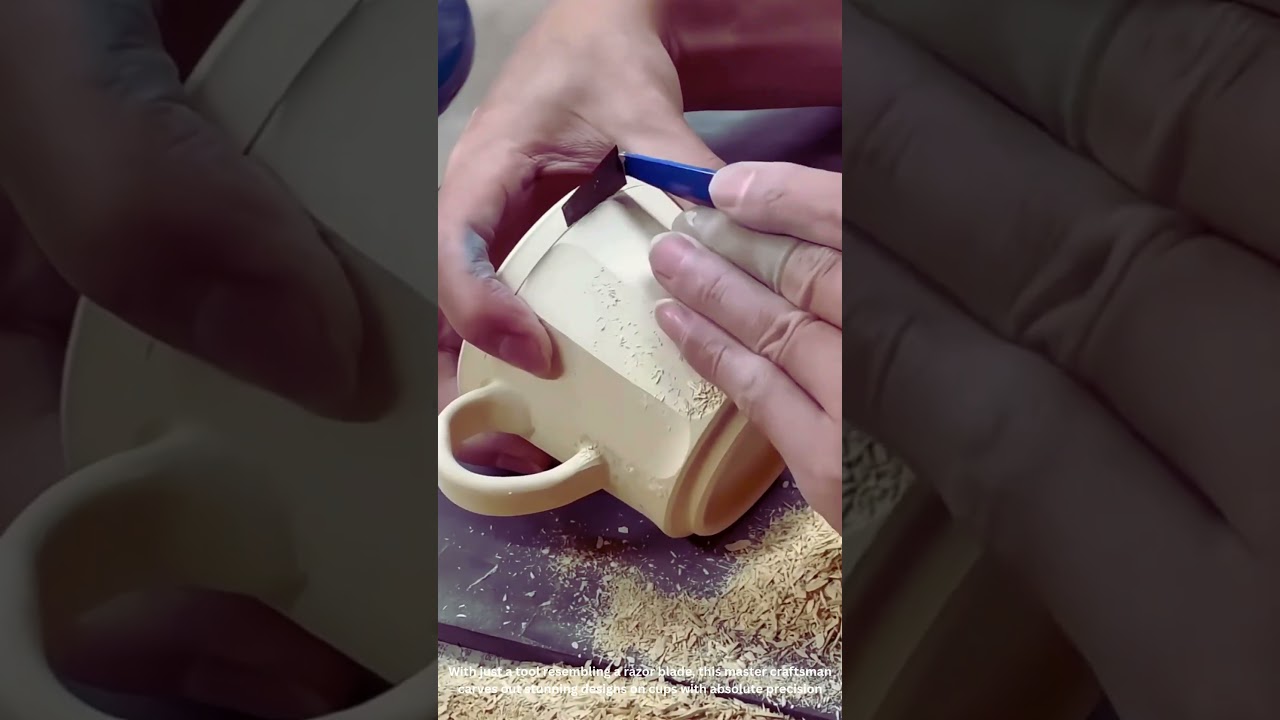A Razor Blade for Art? Watch This Craftsmanship Magic