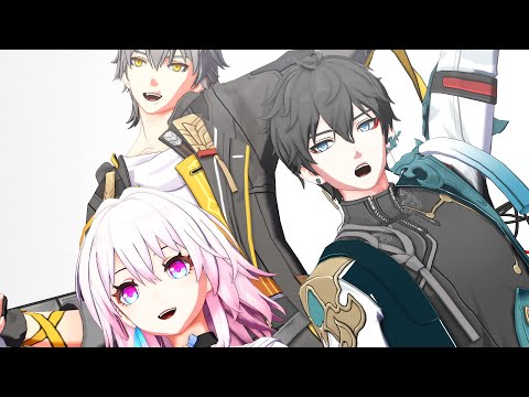 【崩スタMMD】脱法ロック【列車組】