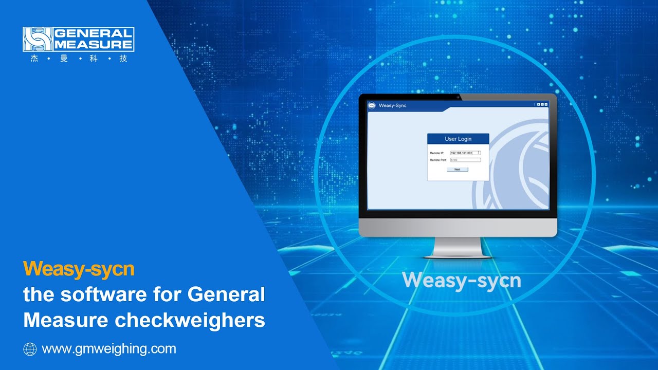 🎥 Weasy-Sync | Remote Checkweigher Configuration Software