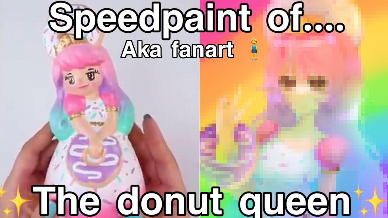 Speedpaint of the donut queen!🍩✨ @MoriahElizabeth