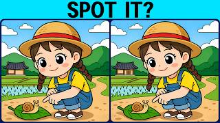 [Spot the Difference Brain Training] The subtle differences will test your attentiveness.