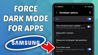 Celebrity How to Force Dark Mode on Samsung Phone Wealth