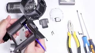 Famous Trigger Replacement Video for Dyson V10 V11 Vacuum Cleaner Disassembly and Installation Net Worth
