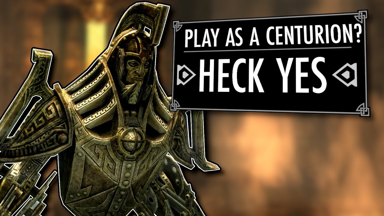Skyrim But I Slowly Become a DWARVEN CENTURION