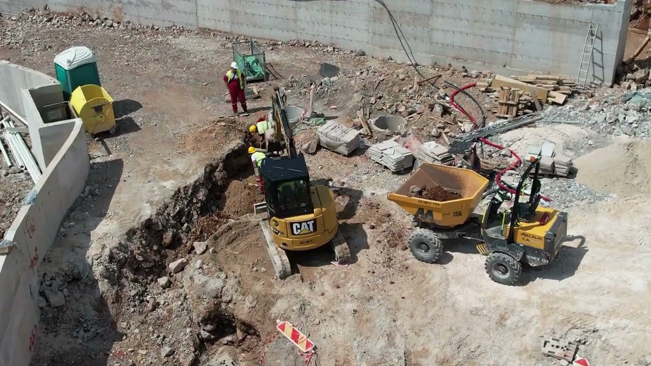 Radovi na saobraćajnici golf terena Luštica