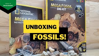 UNBOXING: Nat-Geo Mega Fossil Dig Kit