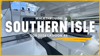 Yacht Tour ☀️ Step aboard 'Southern Isle', Lagoon 46 in the BVI