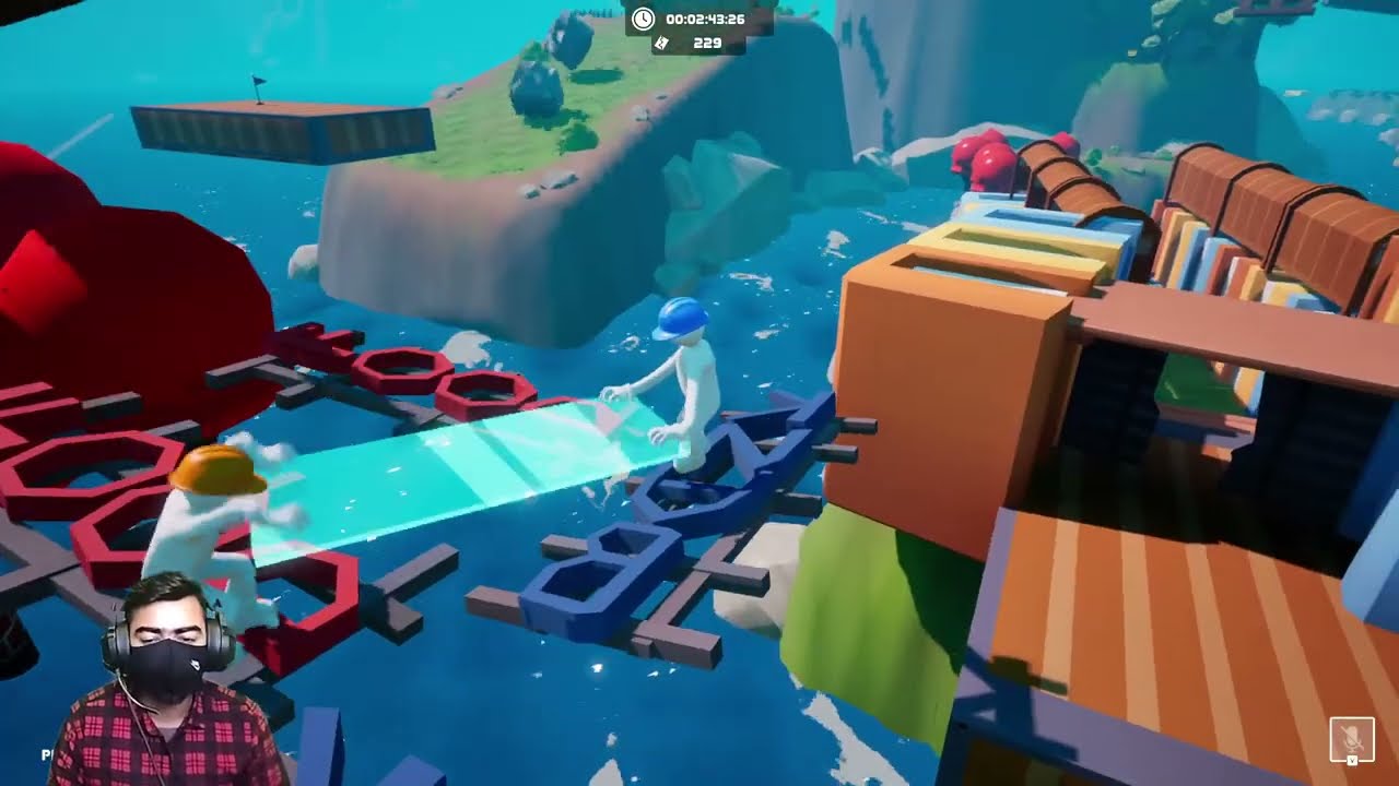 LIVE: Carry the Glass Part 3 🔥 | Red vs Blue Worker Challenge Continues!