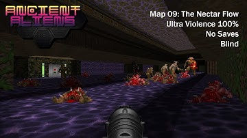 (Doom II) Ancient Aliens: Map09 - The Nectar Flow (UV 100%)
