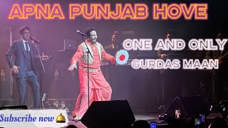 APNA PUNJAB HOVE ❤️ GURDAS MAAN | LIVE SYDNEY #gurdasmaan #Live #Sydney #australia