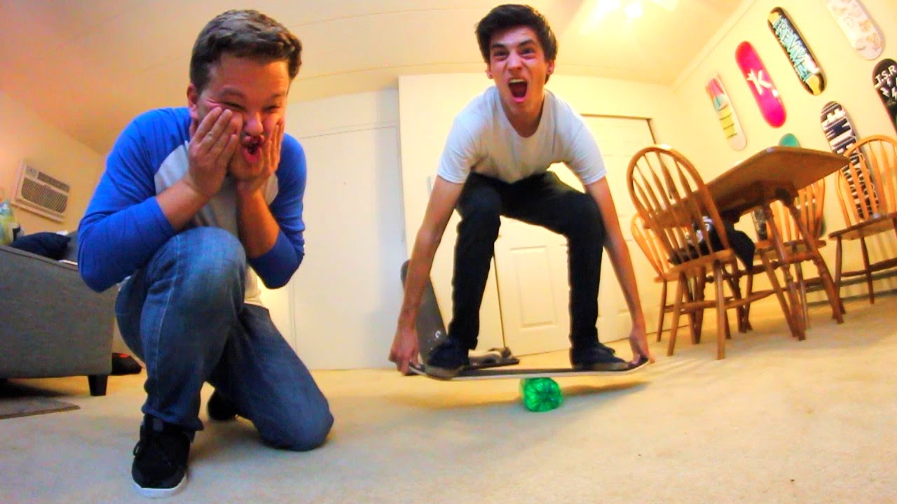 EXTREME BALANCE BOARD TRICKS! YouTube