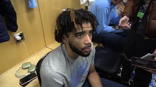 UNC Basketball: RJ Davis UConn Postgame Interview