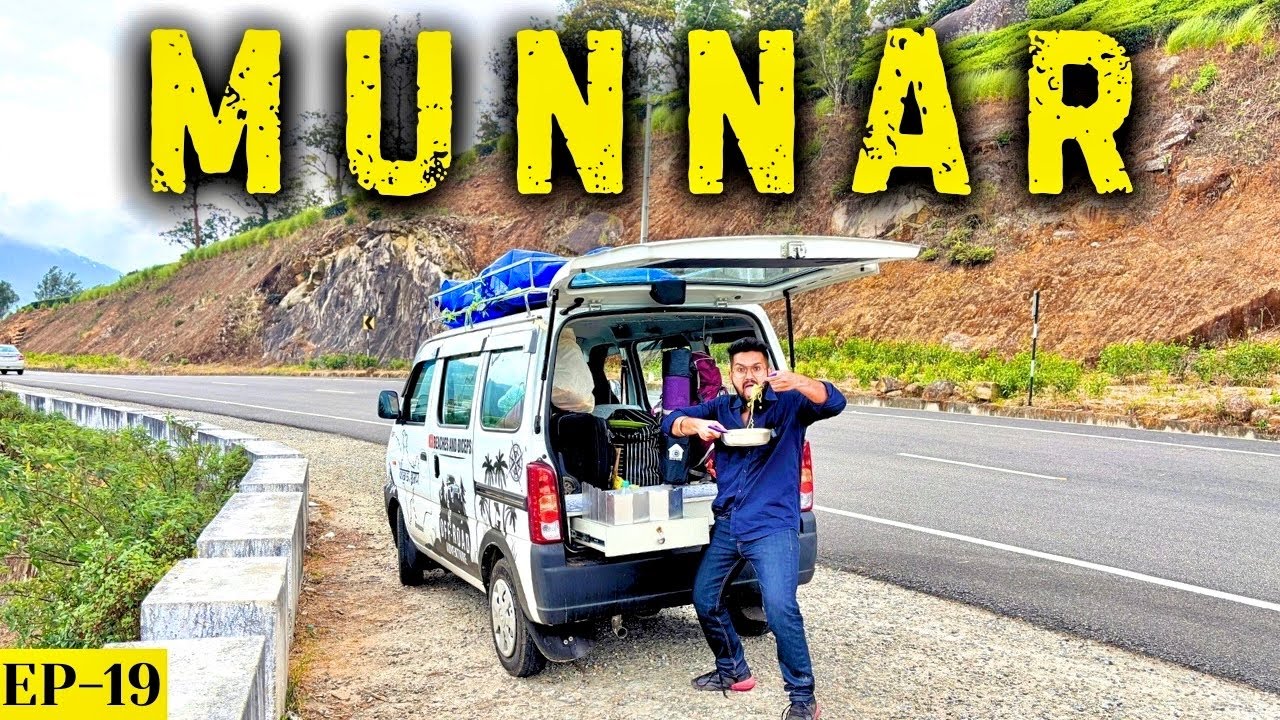 Epic Campervan Journey: Munnar’s Lush Greens, Tree Plantation & Van-Cooked Maggi to Kodaikanal