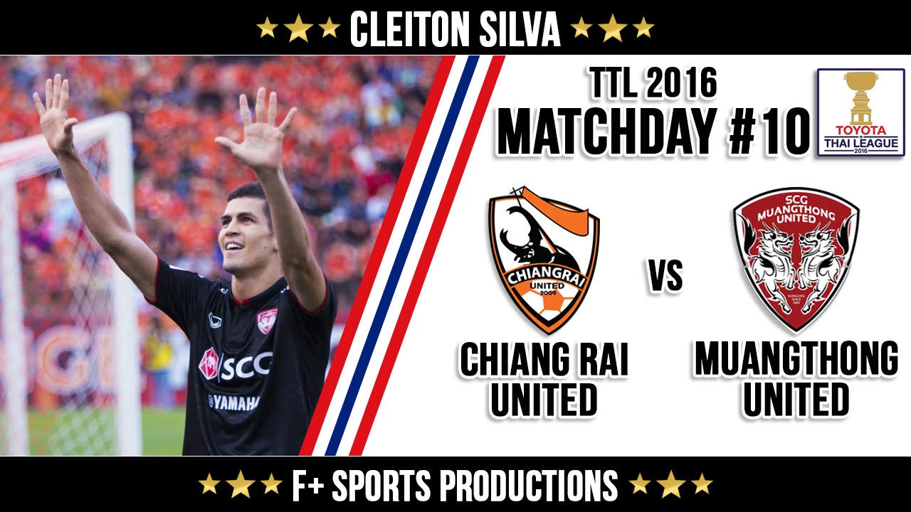 Cleiton Silva x Chiang Rai United ● Highlights ● Matchday #10 ● TPL 2016
