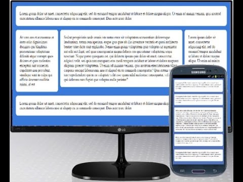 הטמעת קוד רספונסיבי באתר באמצעות CSS3