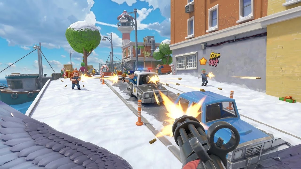 I SHOT AT THE POLICE CAR IN I AM BIRD - PART 2 - VR (HINDI)