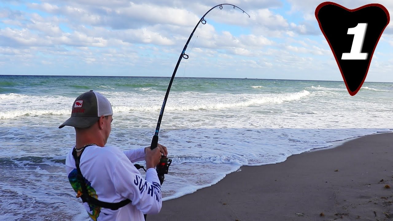 SURF FISHING SOUTHEAST FLORIDA FOR THE FISH OF MY DREAMS - In The Surf Ep. 1