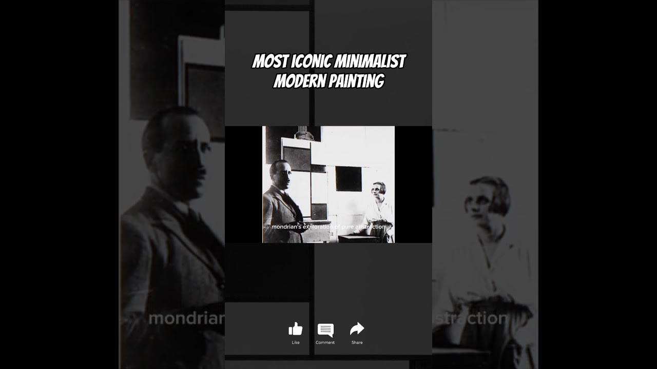 Most Iconic Minimalist Modern Painting 