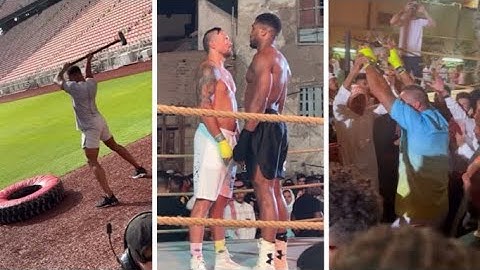 ABSOLUTE CHAOS!! - OLEKSANDR USYK & ANTHONY JOSHUA FACE OFF FOR SAUDI PUBLIC / FT. USYK