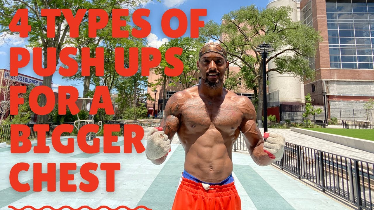 4 Push-Up Variations You SHOULD TRY | GET A BIGGER CHEST PUSH UPS ONLY ...